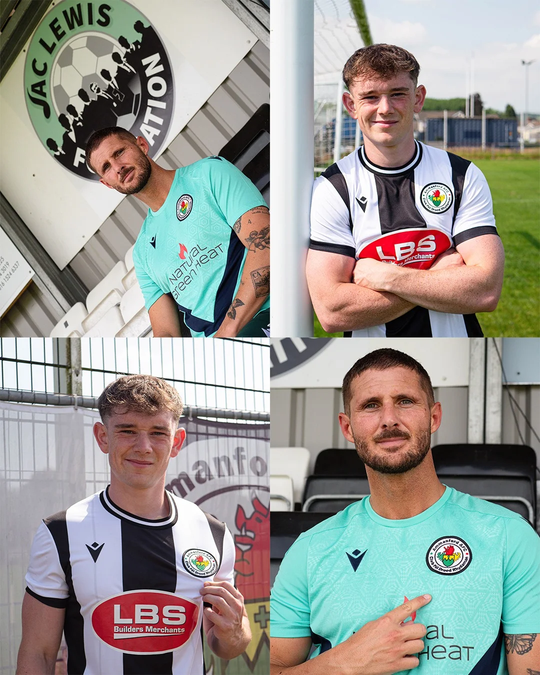 Ammanford AFC unveil new playing shirt for Cymru Premier campaign